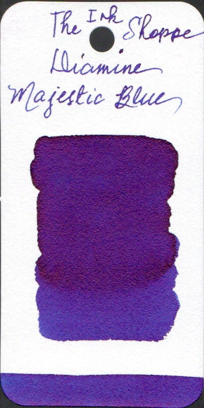 Diamine Fountain Pen Ink - Majestic Blue