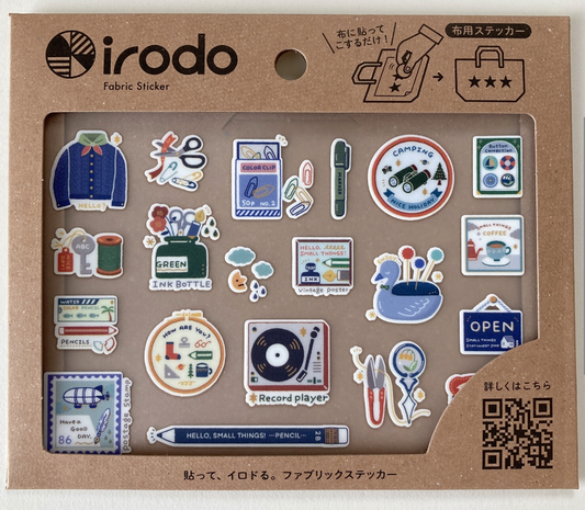 IRODO - ERIC Small Things Fabric Stickers