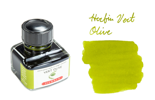 J. Herbin Fountain Pen Ink - Vert Olive