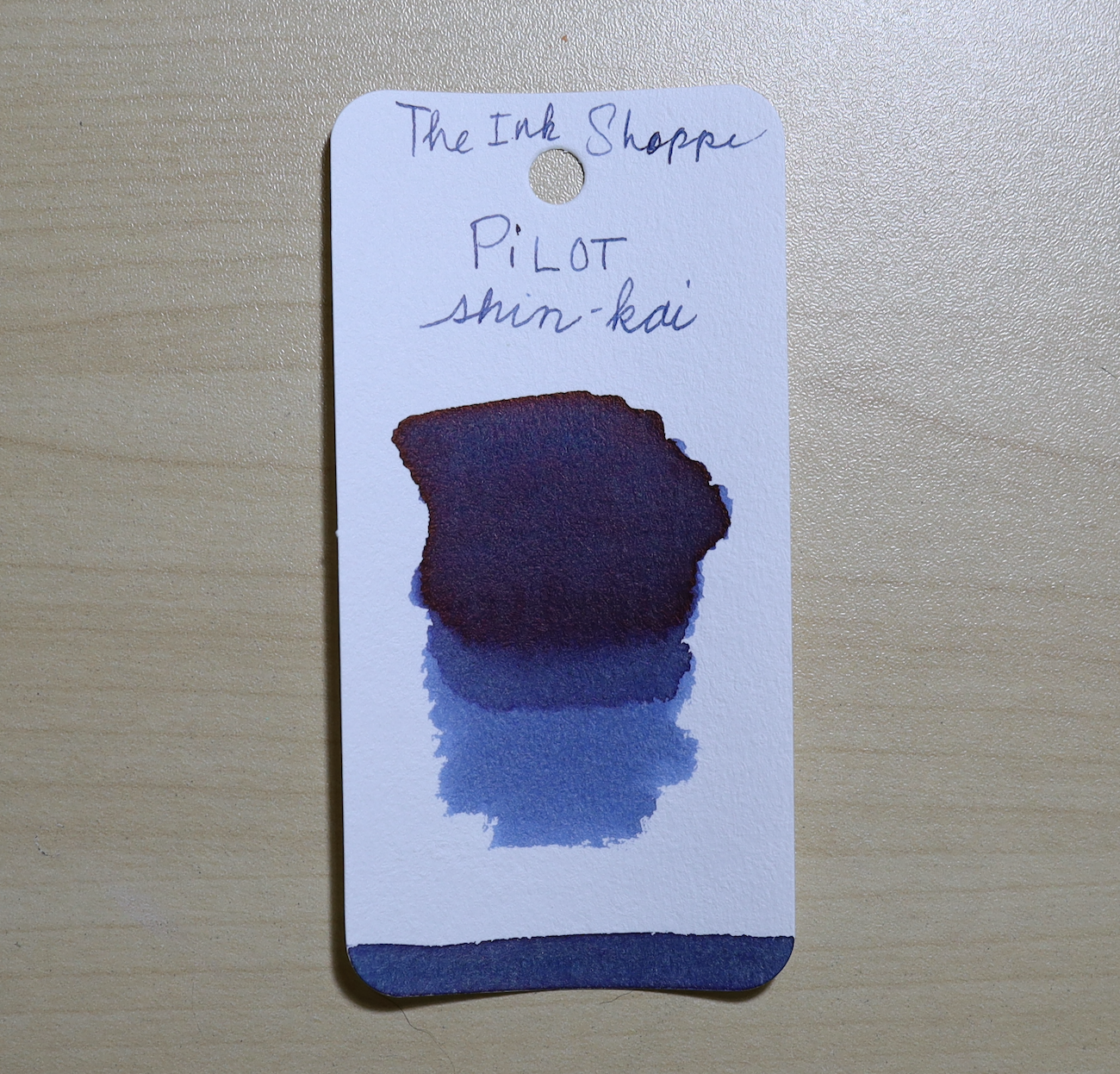 Ink: Pilot Iroshizuku Fountain Pen Ink 50 ml Shin-kai Deep Sea (Blue